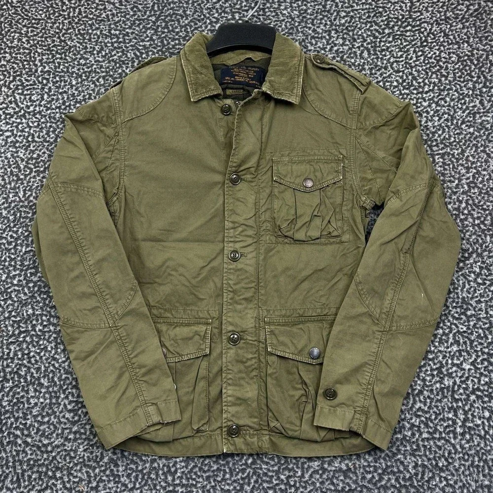 J Crew Cadet Jacket Women Extra Small Military‎ Grade A22 Type G38 Cotton XS